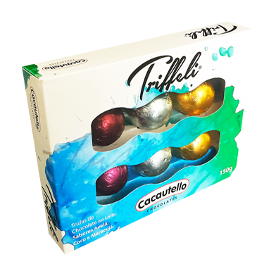 Linha Gift Caixa de Trufas Triffeli Cacautello