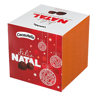 Linha Natal & Ano Novo Cubo Feliz Natal Cacautello