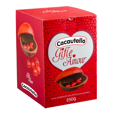 Linha Páscoa Ovo Gifle Amour Cacautello