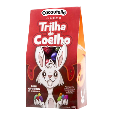 Linha Páscoa Trilha do Coelho Cacautello